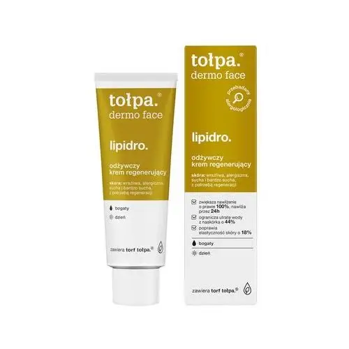 Tołpa. lipidro. odżywczy krem regenerujący, BOGATY, DZIEŃ, 40 ml