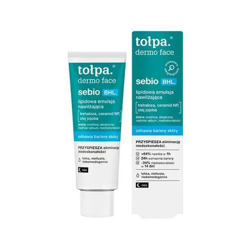 Tołpa. sebio BHL. lipidowa emulsja nawilżająca, 40 ml, TSE138