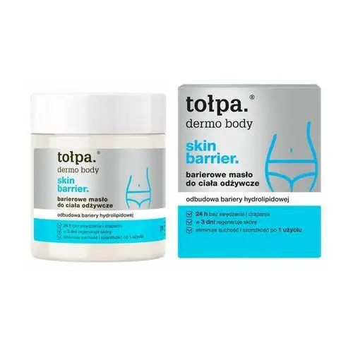 Tołpa. skin barrier. barierowe masło do ciała odżywcze, 250 ml, TDB054