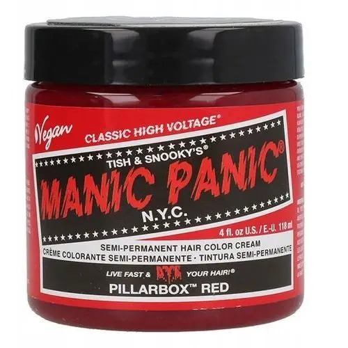 Toner Classic Manic Panic Pillarbox Red (118 ml), kolor czerwień