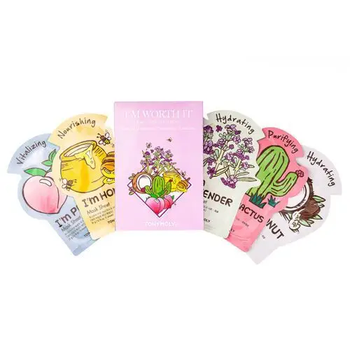 Tonymoly i´m worth it face mask set 5pcs Tony moly