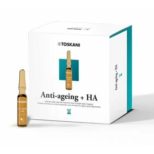 Toskani ANTI-AGEING+HA AMPOULE Intensywna pielęgnacja z kwasem hialuronowym