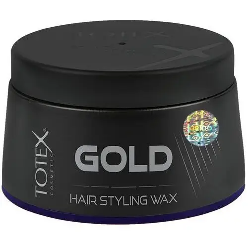 Totex gold hair styling wax - mocna pomada do stylizacji włosów, 150ml