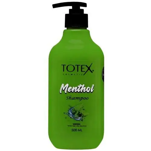 Totex Premium Hair Care Menthol – wzmacniający szampon do włosów zniszczonych z mentolem, 500 ml