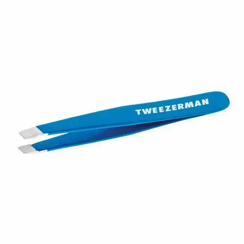 Tweezerman Mini Slant Tweezer Bahama Blue, 3986000-7