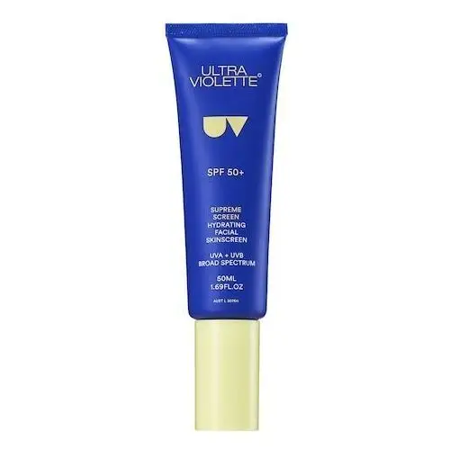 Supreme screen spf50+ – nawilżający krem przeciwsłoneczny do twarzy Ultra violette