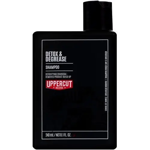 Deluxe detox&degrease shampoo – oczyszczający szampon do włosów, 240ml Uppercut