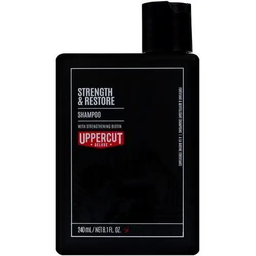 Deluxe strenght & restore shampoo – wzmacniająco-odbudowujący szampon, 240ml Uppercut