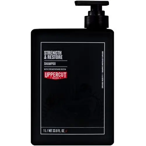 Deluxe strenght & restore shampoo – wzmacniająco-odbudowujący szampon, 1000ml Uppercut