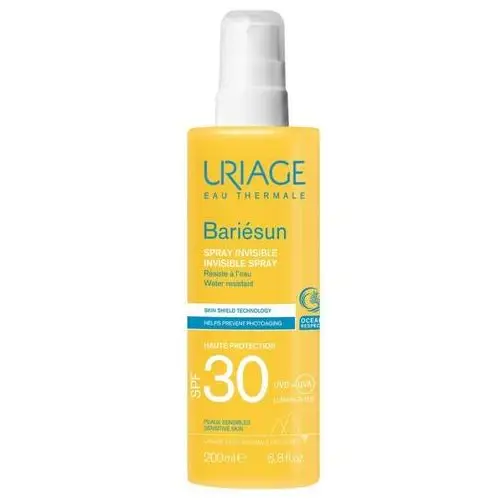 Bariesun Invisible Spray wodoodporny spray przeciwsłoneczny SPF30 200ml Uriage,05