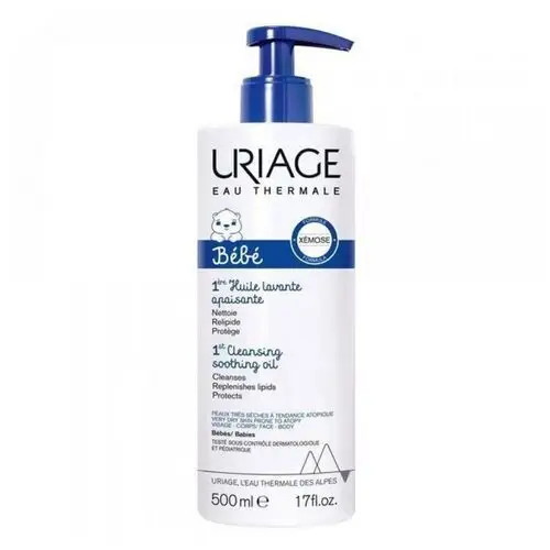 Bebe 1st Cleansing Soothing Oil kojący olejek oczyszczający dla dzieci 500ml Uriage,41