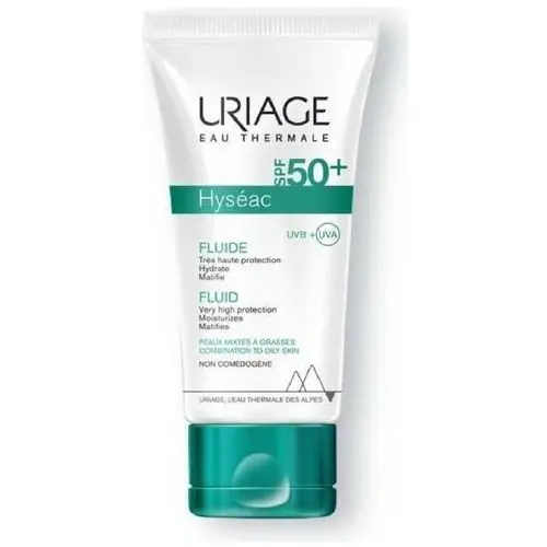 Uriage hyséac fluid spf 50+ fluid matujący o działaniu nawilżającym spf 50+ 50 ml