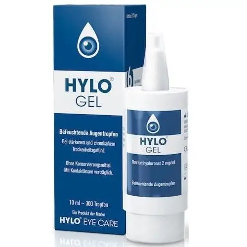 Hylo-gel nawilżające krople do oczu w postaci żelu 10ml Ursapharm