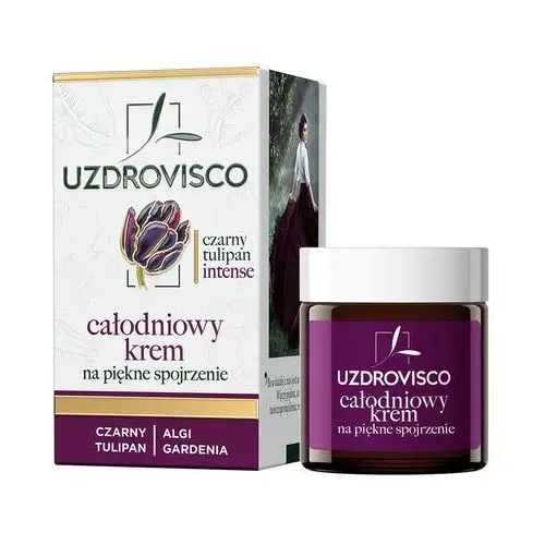 Całodniowy krem na piękne spojrzenie Uzdrovisco Czarny Tulipan Intense,56