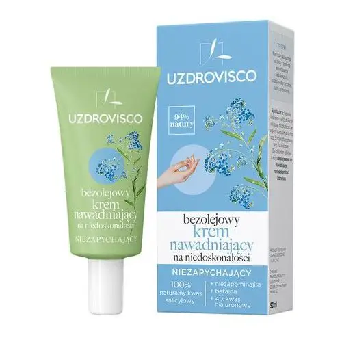 Krem nawadniający na niedoskonałości 50 ml bezolejowa Uzdrovisco