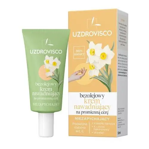 Uzdrovisco Krem nawadniający na promienną cerę 50 ml bezolejowa