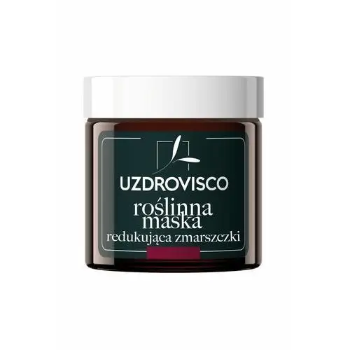 Maska do twarzy redukująca zmarszczki czarny tulipan i lukrecja 50 ml - Uzdrovisco