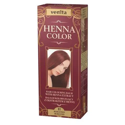 Venita Balsam koloryzujący z ekstraktem z henny 11 burgund