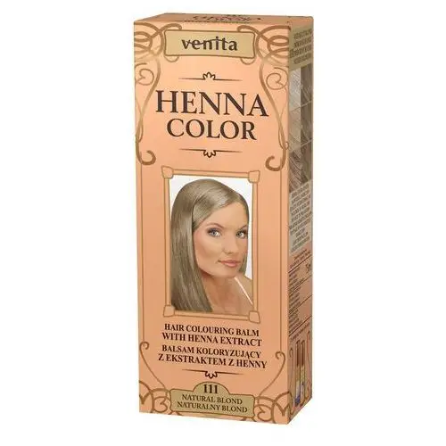 Balsam koloryzujący z ekstraktem z henny 111 Natural Blond Venita,60