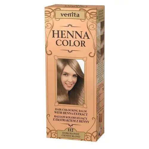 Balsam koloryzujący z ekstraktem z henny 112 ciemny blond Venita