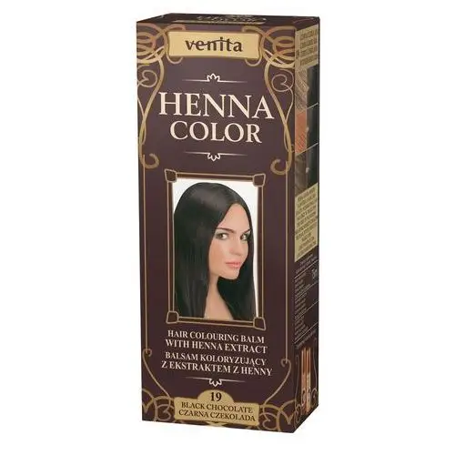 Balsam koloryzujący z ekstraktem z henny 19 Czarna Czekolada Venita,70