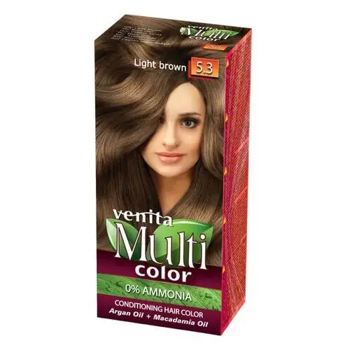 Farba do włosów 5.3 jasny brąz Venita