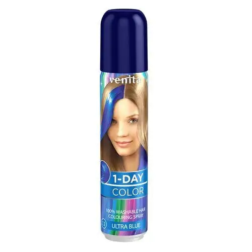 Koloryzujący spray do włosów szafirowy błękit Venita