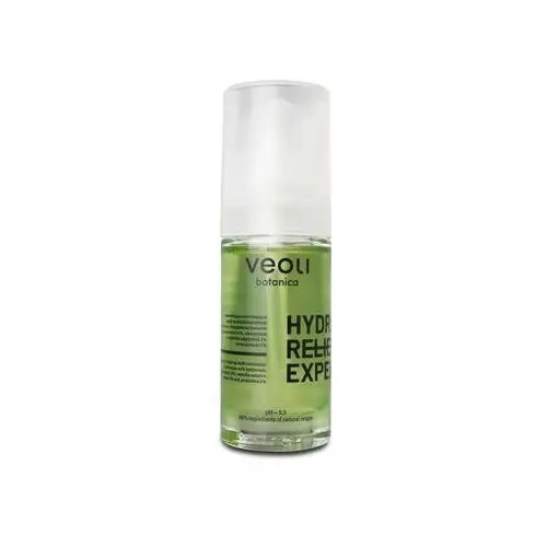 Veoli botanica - hydra relief expert nawadniajaco-wyciszające multi-molekularne serum do twarzy, 30ml