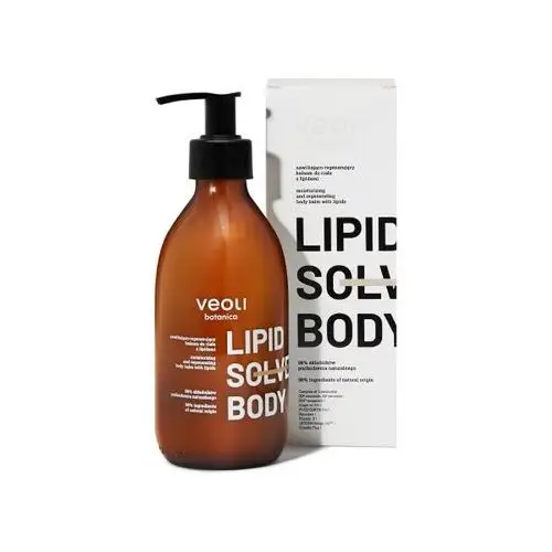 Veoli Botanica - LIPID SOLVE BODY Nawilżająco-regenerujący balsam do ciała z lipidami, 290ml