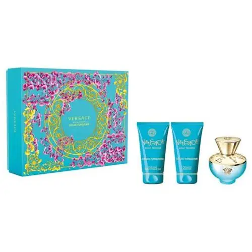 Versace Dylan turquoise pour femme zestaw