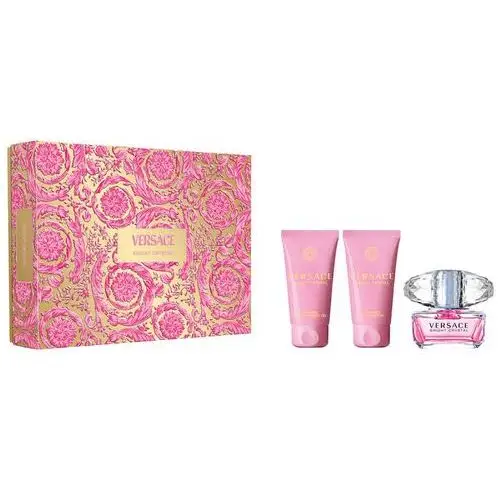 Versace Gift Set Bright Crystal EdT + Bath & Shower Gel + Body Lotion (150 ml)