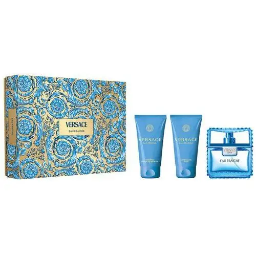 Versace Gift Set Eau Fraiche EdT + Shower Gel + After Shave Balm (150 ml)