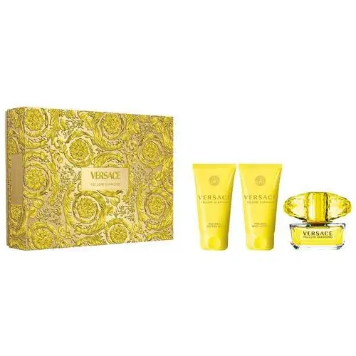 Versace Gift Set Yellow Diamond EdT + Body Lotion + Shower Gel (150 ml), 61218