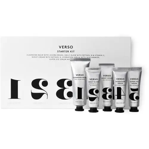 Verso skincare verso starter kit