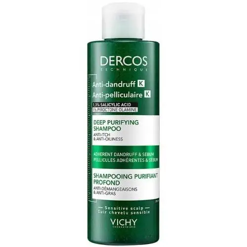 Vichy Dercos K szampon do włosów przeciwłupieżowy 250 ml