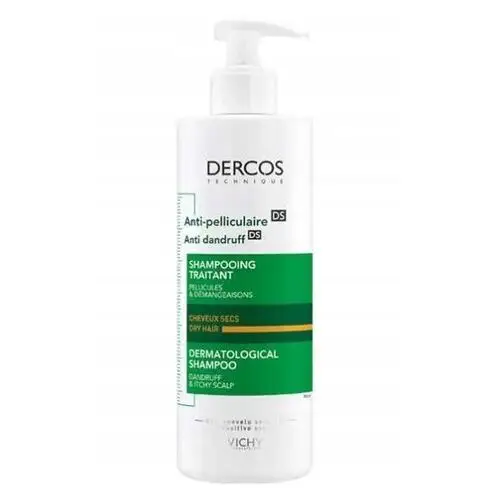 Vichy Dercos szampon p/łupieżowy włosy suche 390ml