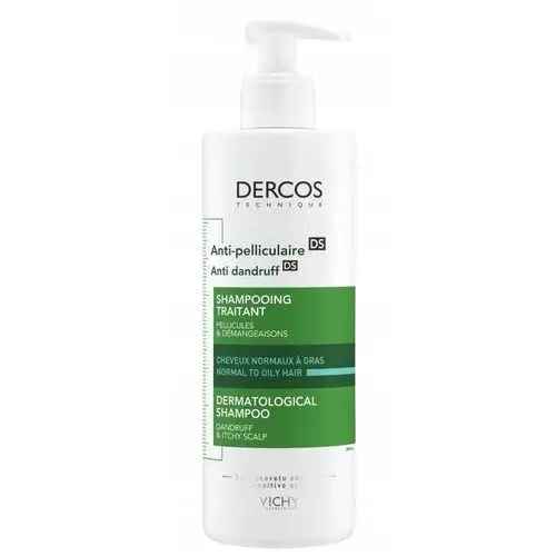 Vichy Dercos Szampon przeciwłupieżowy do włosów tłustych 390 ml