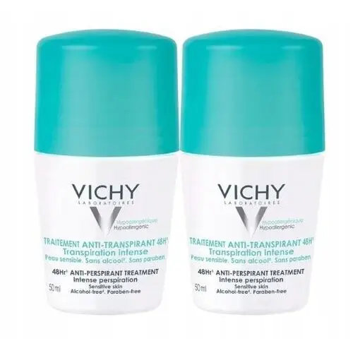 Vichy Traitement Anti-Transpirant 48H dezodorant w kulce 2x50ml