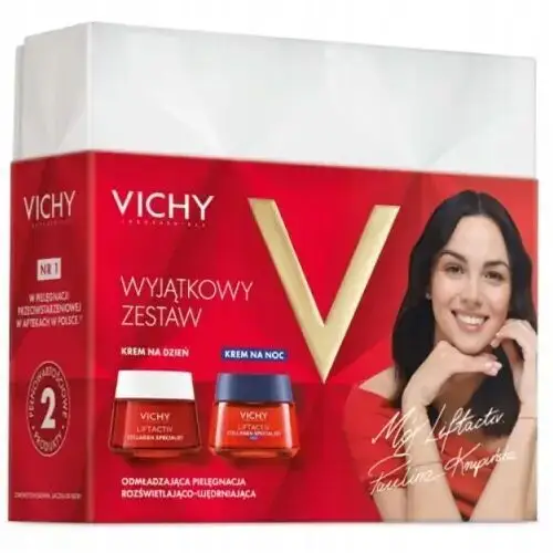 Vichy XMASS24 Zestaw Liftactiv Collagen Krem na dzień 50ml Krem na noc 50ml