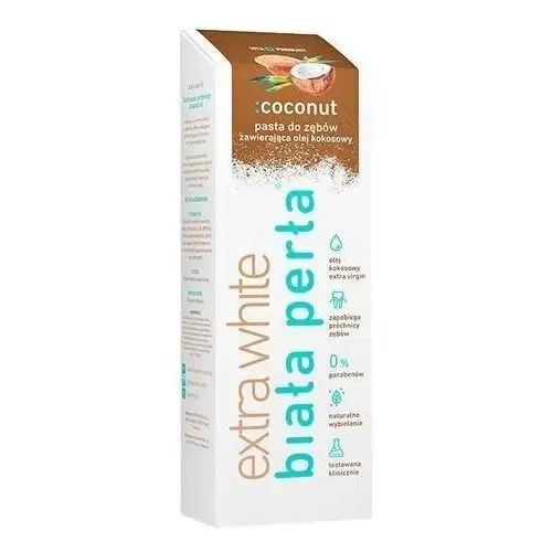 Biała perła pasta coconut 75ml Vitaprodukt