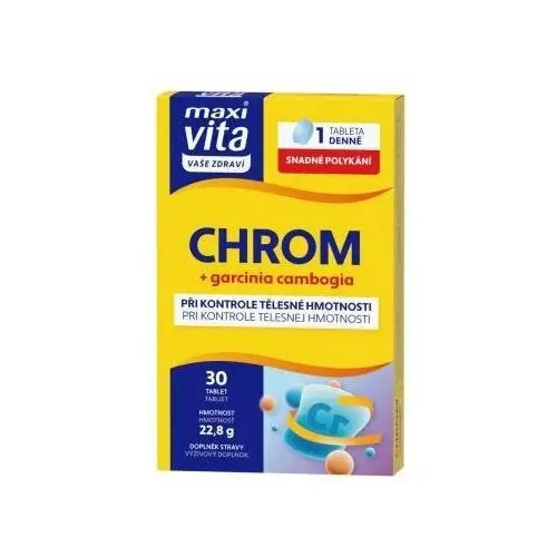 Vitar, s.r.o. Maxi vita chromium 30 tabletek