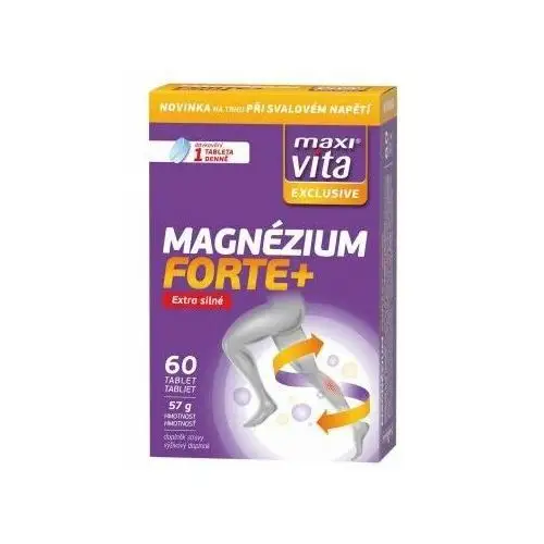 Vitar, s.r.o. Maxi vita exclusive magnézium forte+ 60 tabletek