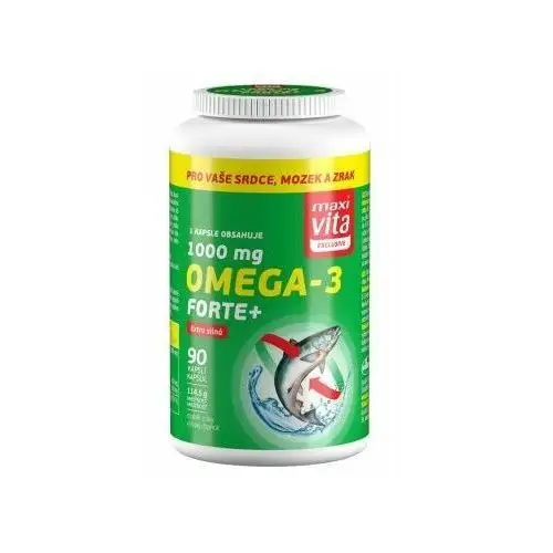 Maxi vita exclusive omega 3 forte+ 90 tabletek Vitar, s.r.o