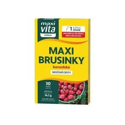 Maxi Vita Herbal Canadian Maxi Cranberry 30 tabletek