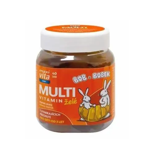 Vitar, s.r.o. Maxi vita kids multivitamin jelly 40 tabletek