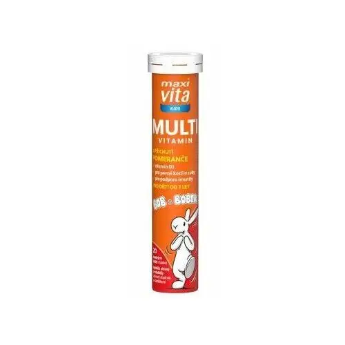 Vitar, s.r.o. Maxi vita kids multiwitamina 20 tabletek musujących