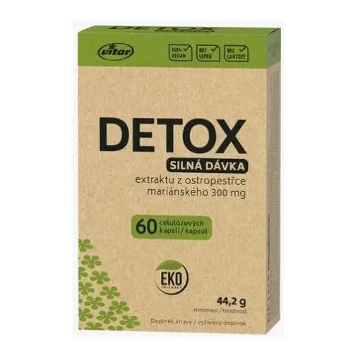 Vitar, s.r.o. Vitar detox 60 tabletek