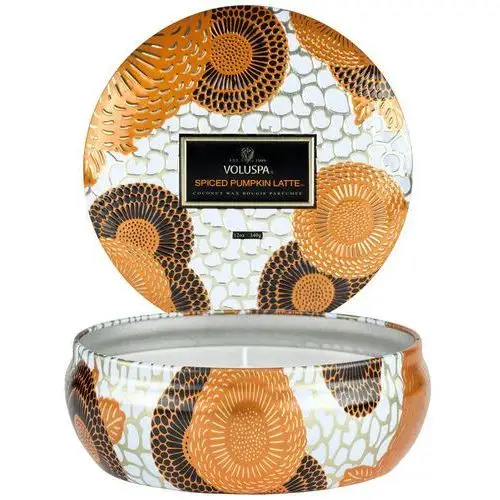 3-wick tin candle spiced pumpkin latte (340 g) Voluspa