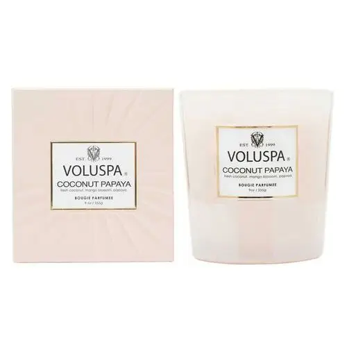 Boxed candle coconut papaya (255 g) Voluspa