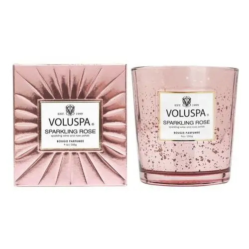 Voluspa Boxed Candle Sparkling Rose (255 g), V66411